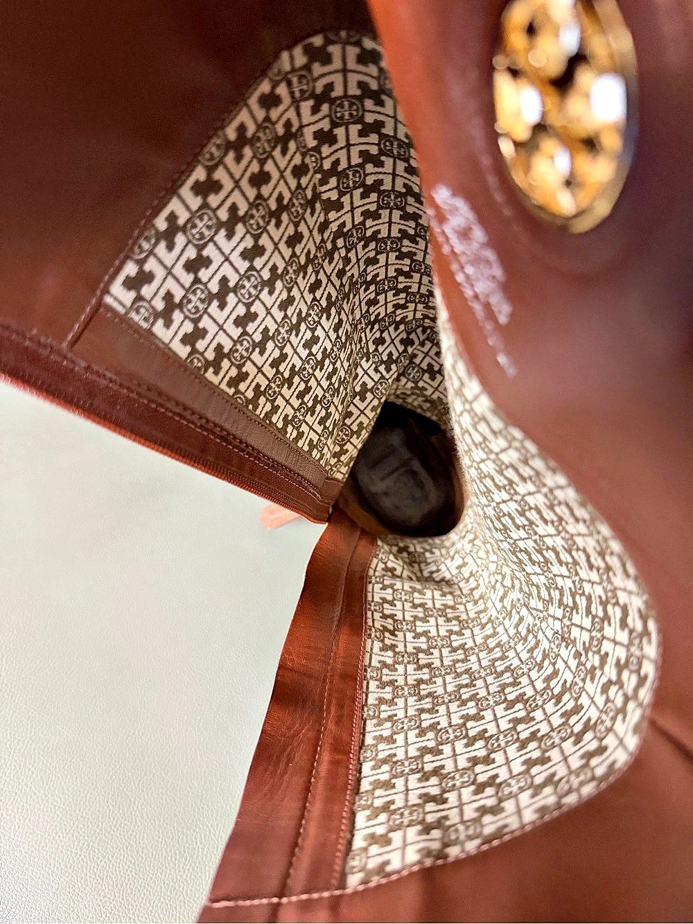 Tory Burch Junction Riding Boots - Picture 6 of 6